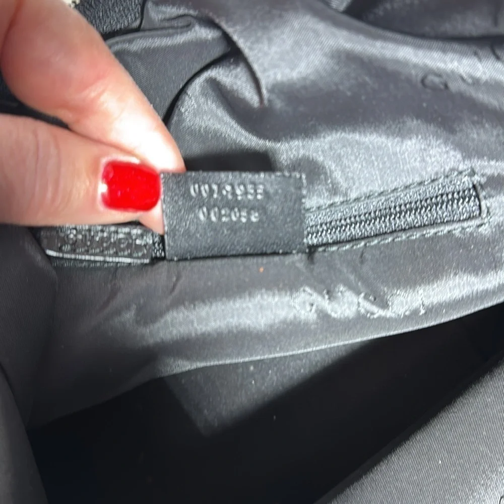 FANTASTIC GUCCI SLOUCHY CROSSBODY W DETACHABLE LEATHER STRAP - Picture 12 of 14